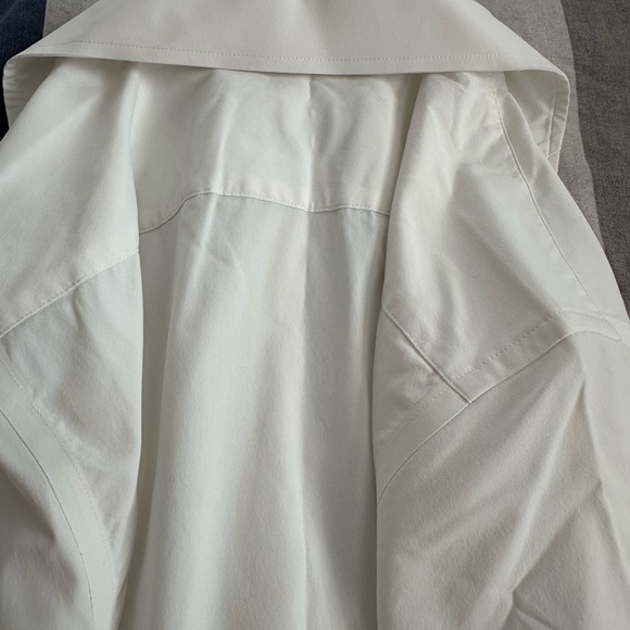 Express White Casual Button Down Shirt Modern Fit - Picture 12 of 12